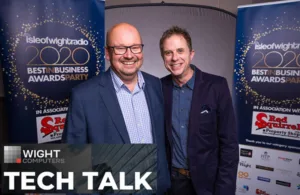 Steve Winter and Jay Lock from Wight Fire & Security